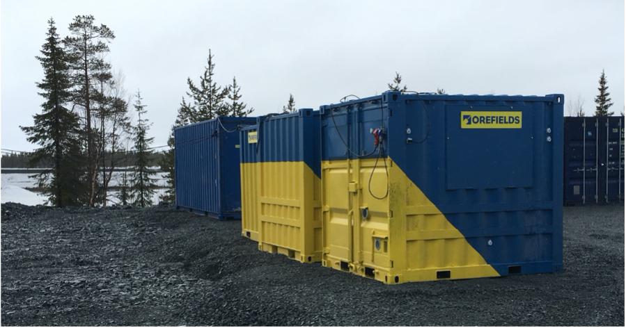 Orefields Container Orefields Container